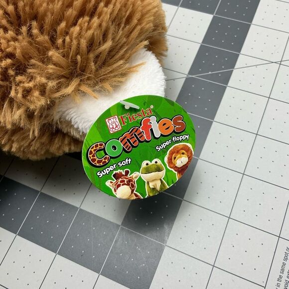 Fiesta Brown and White Stuffed Animal Plush - Picture 4 of 7